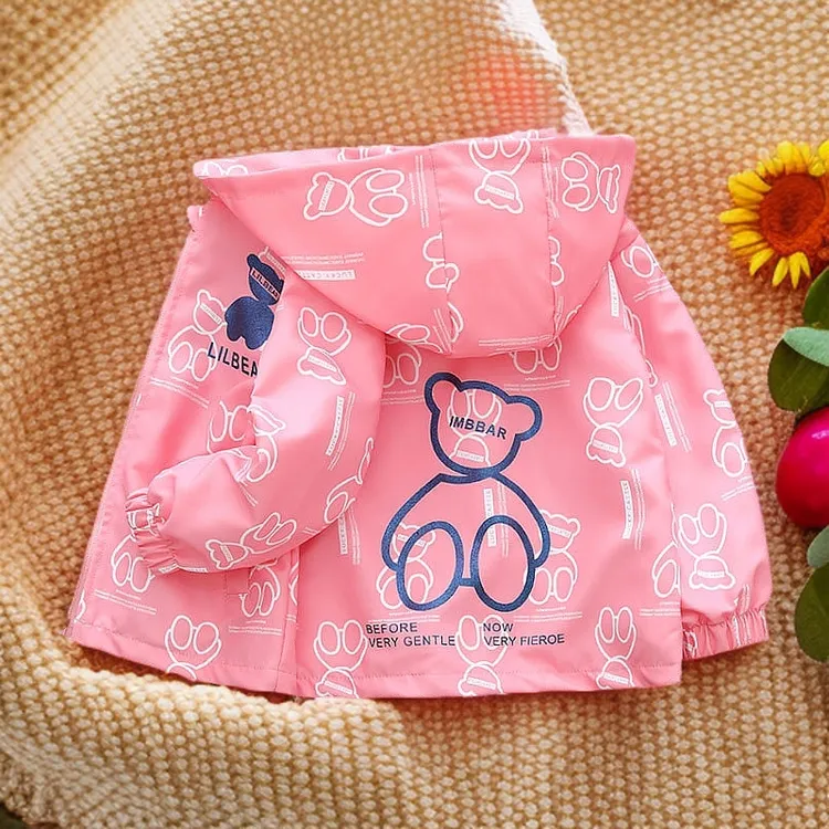 女童外套春秋款2025新款中大童运动夹克休闲情侣薄款刺绣运动风衣