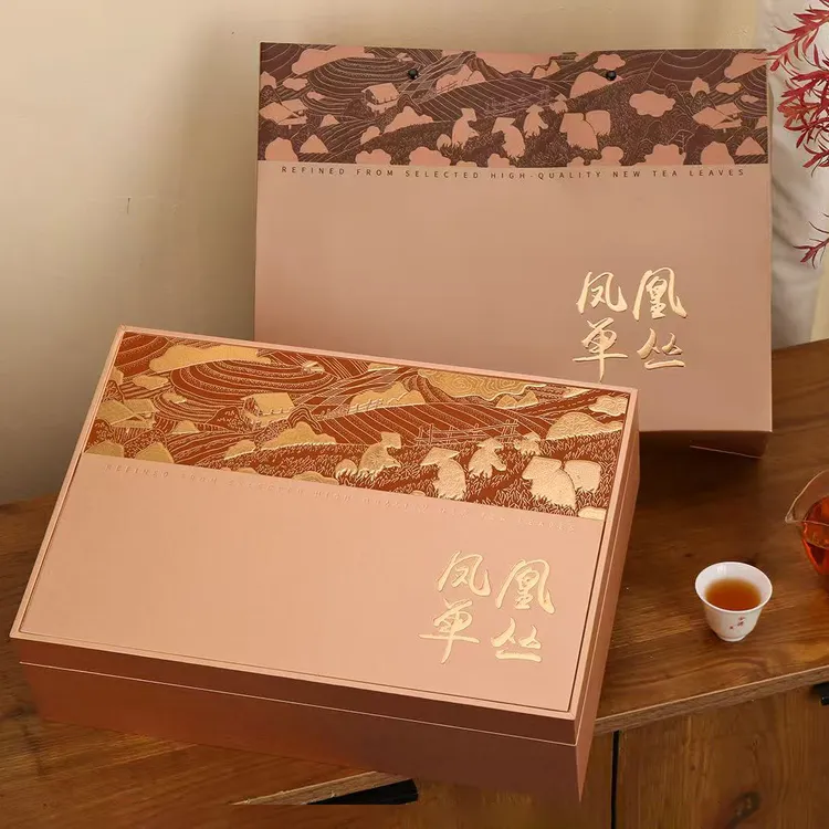 茶品德金丝猴凤凰单丛茶中熟火汤感醇和香气幽雅中秋茶礼高档礼盒