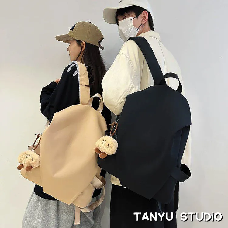 探屿双肩包大容量旅行背包女休闲日系初中生高中大学生书包电脑包