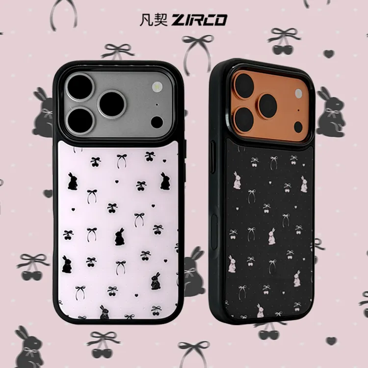 凡契3D立体鎏金彩金玻璃工艺适用苹果17ProMax软边按键全包16Pro