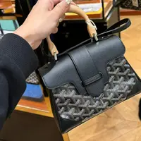 95新 Gaoy/戈雅 青奢荟////经典西贡手提迷你单肩包//60898