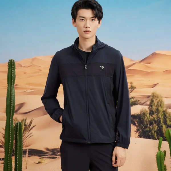 RAPIDO雳霹道秋冬男士GOLF轻薄运动休闲时尚连帽夹克CN4639Z02