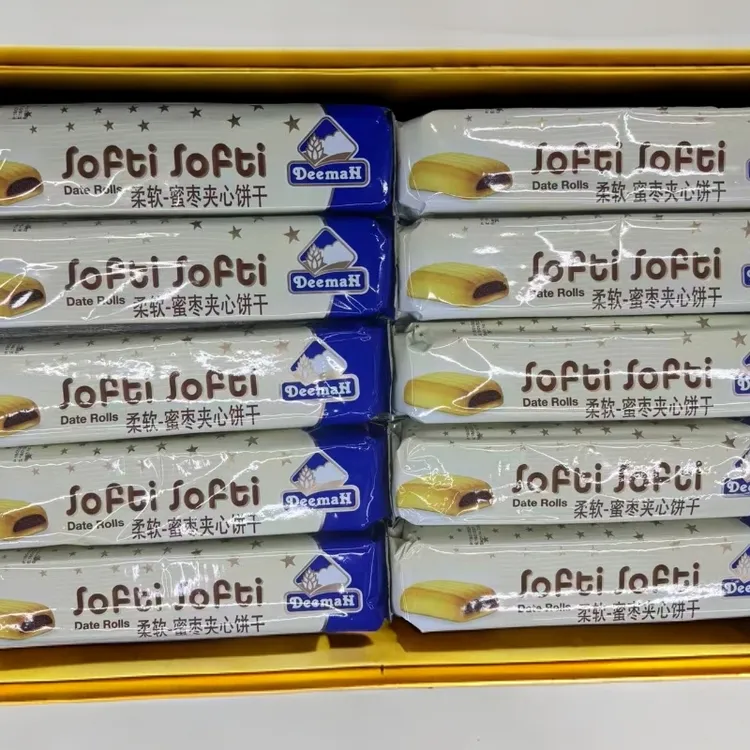 softi蜜枣夹心饼干＊126克/10包1公斤260克盒装库存缺货换发升级版