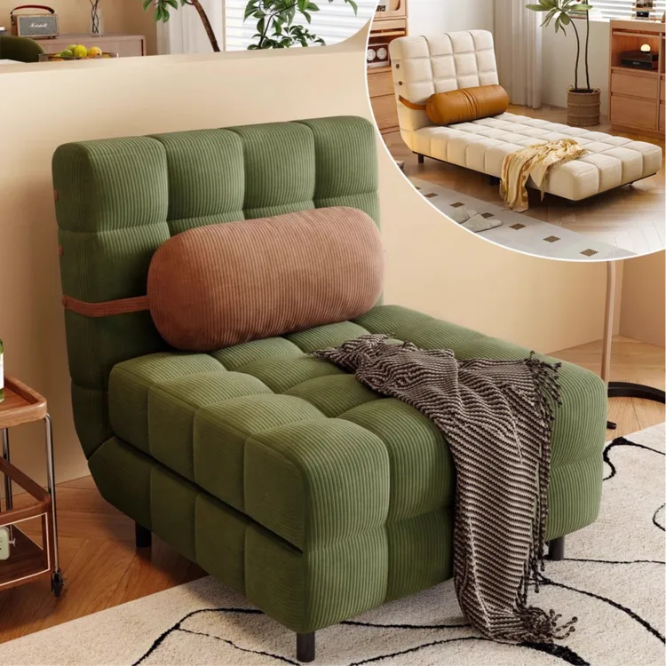 芬迪沙发床折叠两用小户型午休床家用客厅出租屋办公室寓民宿前台