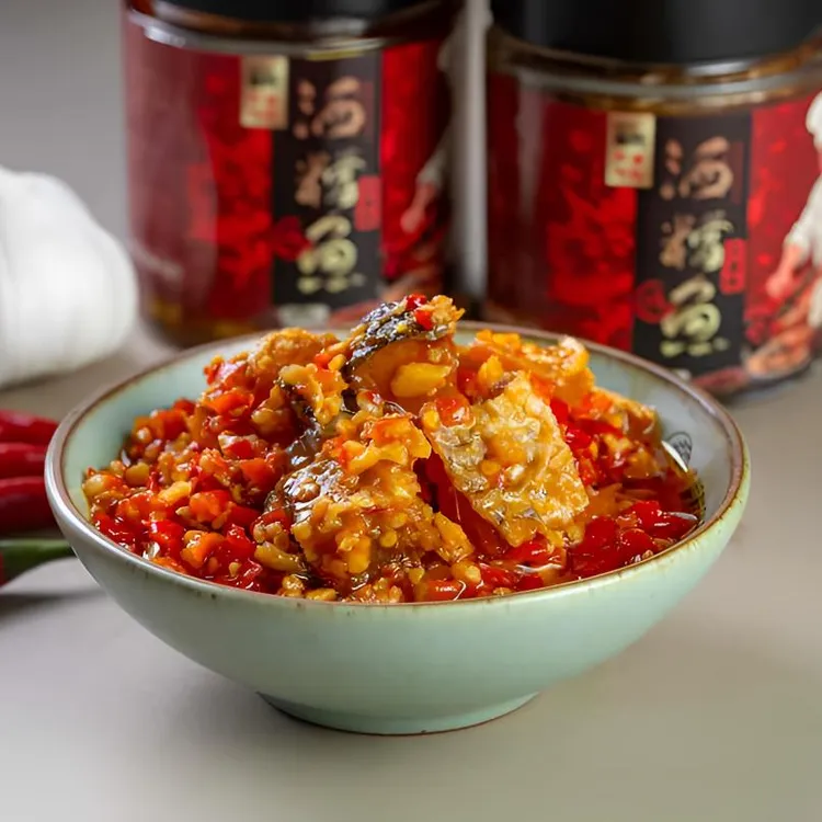 鄱辉江西特产酒糟鱼香辣可口下饭菜开罐即食