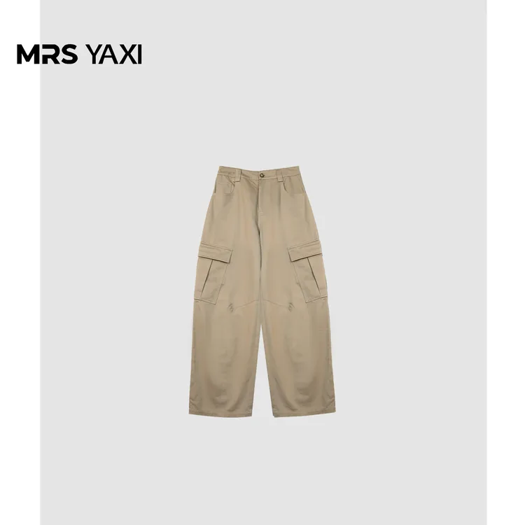 Mrsyaxi小众美式街头大口袋工装休闲裤YX5060303
