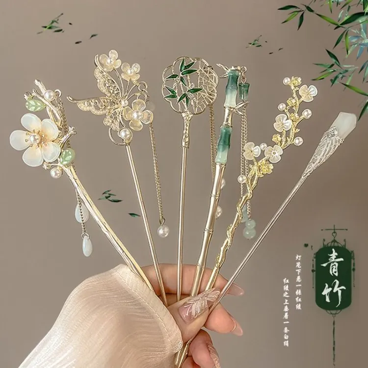 发簪发簪子头饰步摇简约女气质古风发饰民族风复古宫廷轻奢风宫廷