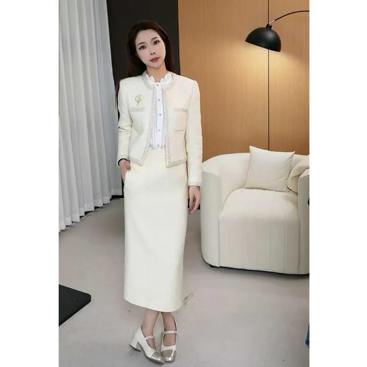 【iditto品牌】小香风外套女秋冬服饰英伦风女装保暖上衣TWDC306