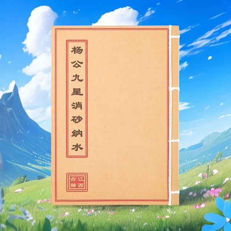 杨公九星消砂纳水 通俗易懂 手工线装  古籍
