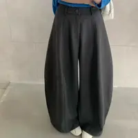27090官搭弯刀裤~高腰显瘦