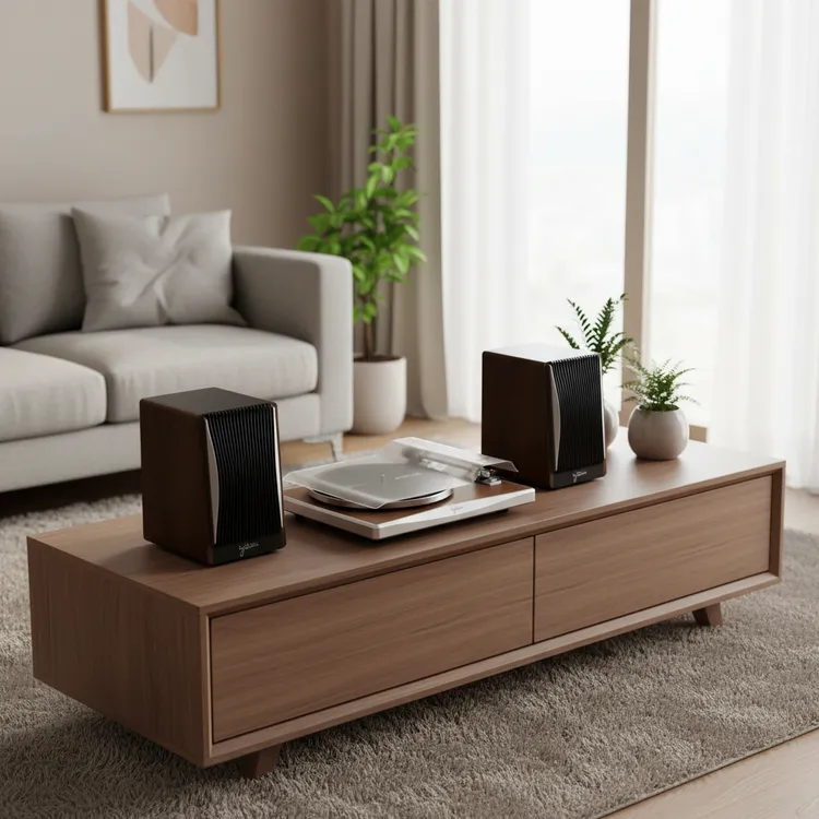 SYITREN赛塔林KORUS黑胶唱片机专业复古蓝牙唱片机音箱新款留声机