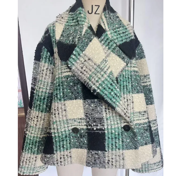 雪国深秋毛呢外套