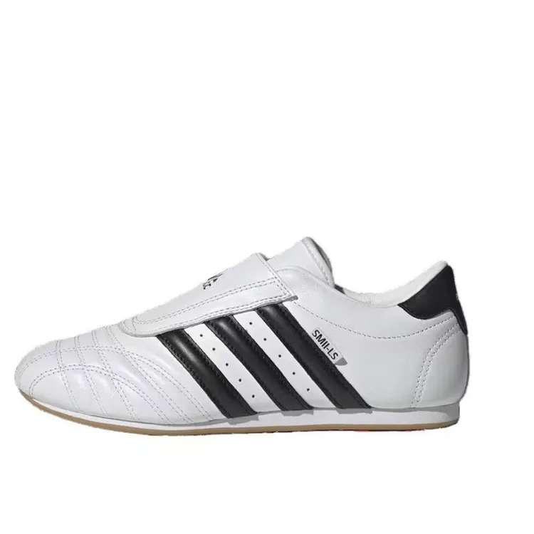 adidas/阿迪达斯 NYLON SAMBA 男女训练鞋 白黑 JQ4774