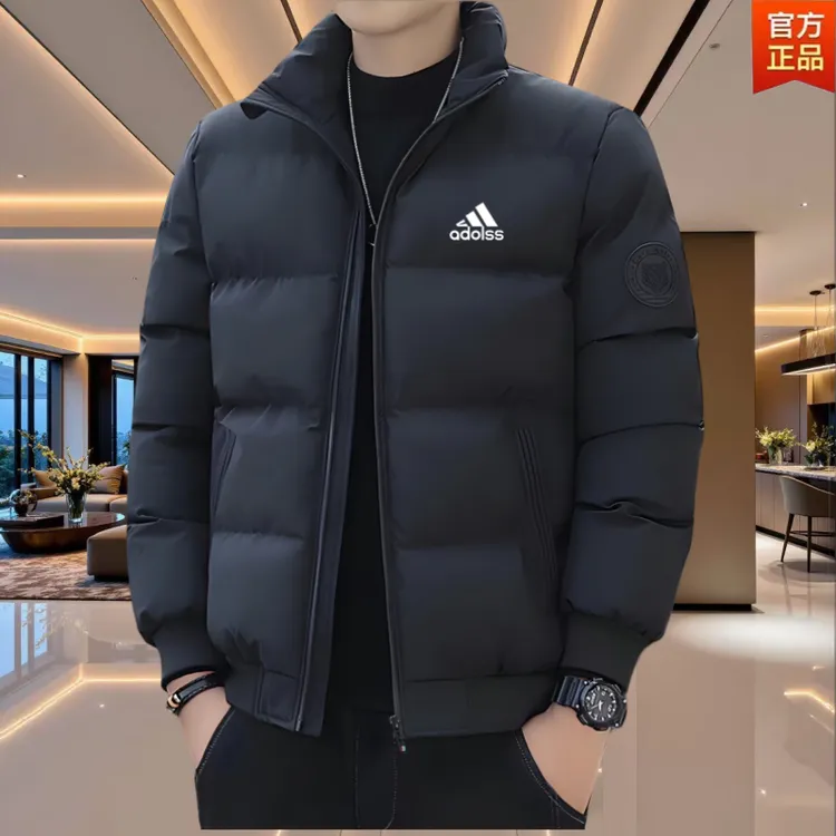 品牌男士棉衣冬季新款立领加厚棉袄外套时尚百搭大码休闲保暖棉服