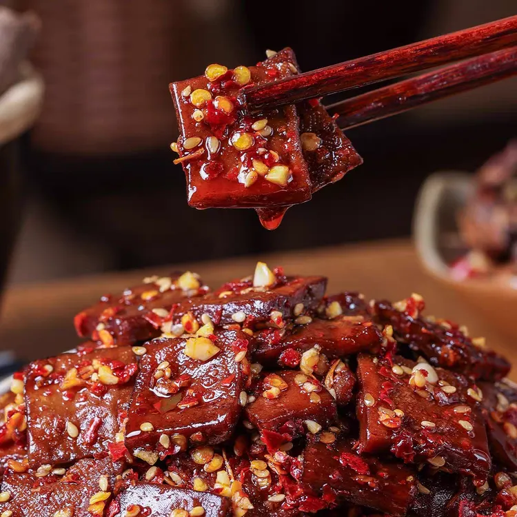 湖南特产平江酱干传统工艺豆干香干香辣味休闲解馋追剧零食小吃