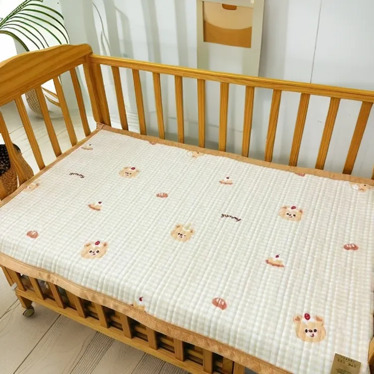 宝宝绒加厚幼儿园床冬季保暖垫子母婴A类秋冬牛奶绒床盖亲肤舒适