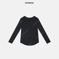 LA CALLA扬子打底休闲纯色时尚显瘦衬衫打底长袖YY1544