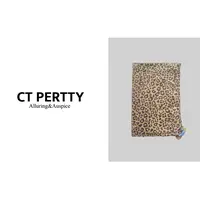 新人20法兰绒暖香经典豹纹毯子