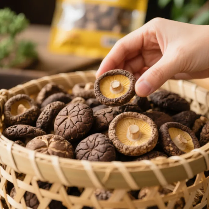 素食福有机香菇干货新货大香菇菌类土特产新货农家自种菌菇干蘑菇