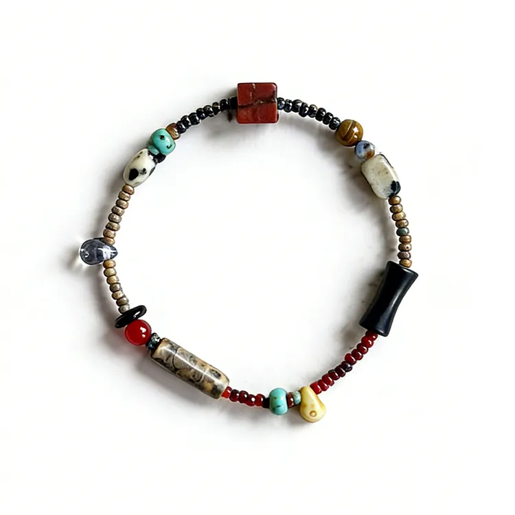 手链 本命年手链原创设计复古百搭情侣礼物招财好运纯手工手绳