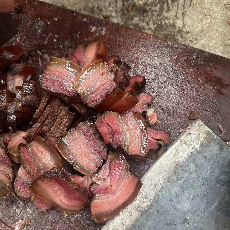 【闵小雨推荐】贵州腊肉慢火烟熏柴火本地土猪肉默认不烧皮