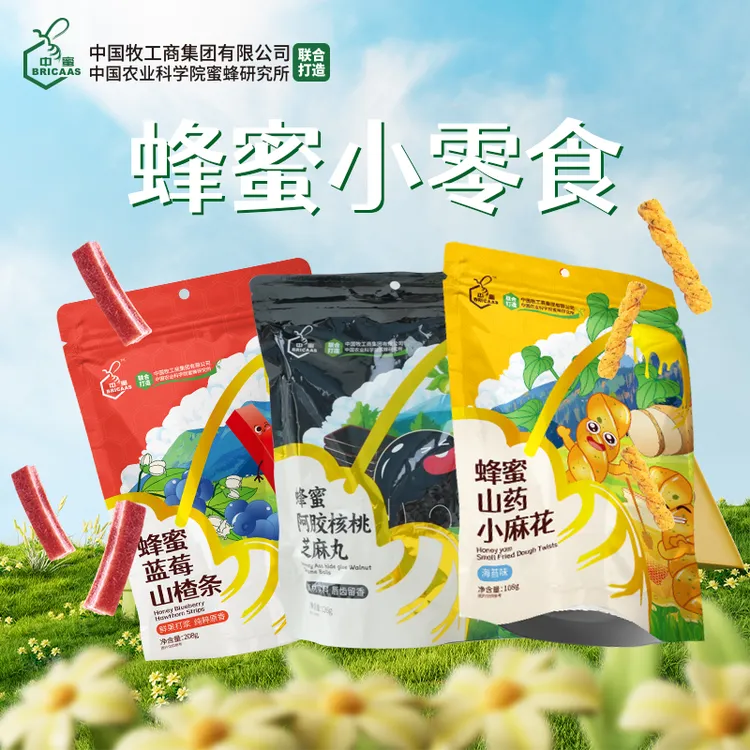 【中蜜】休闲解馋办公室批发小零食小麻花蓝莓山楂条黑芝麻丸食品