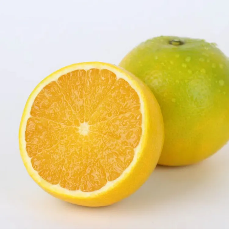 （中果）自家种植哀牢山冰糖橙当季新鲜水果青皮橙子清甜爆汁