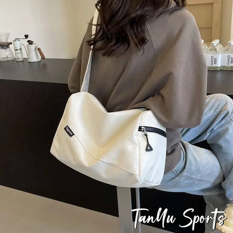 探屿运动瑜伽健身包游泳包大容量轻便行李收纳袋外出旅游斜挎背包