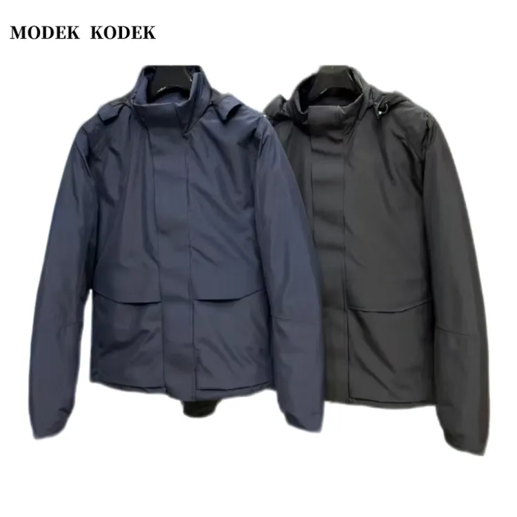 MODEK KODEK秋冬新款白鸭绒休闲棉服男士高品质潮牌连帽立领夹克
