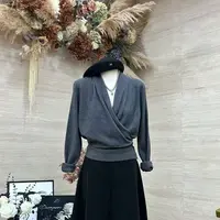 【漫调交叉】韩系极简风气质女神修身显瘦上衣-830