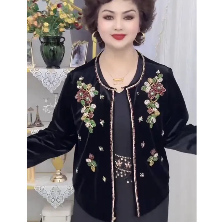 新款时尚网红大码女装短外套