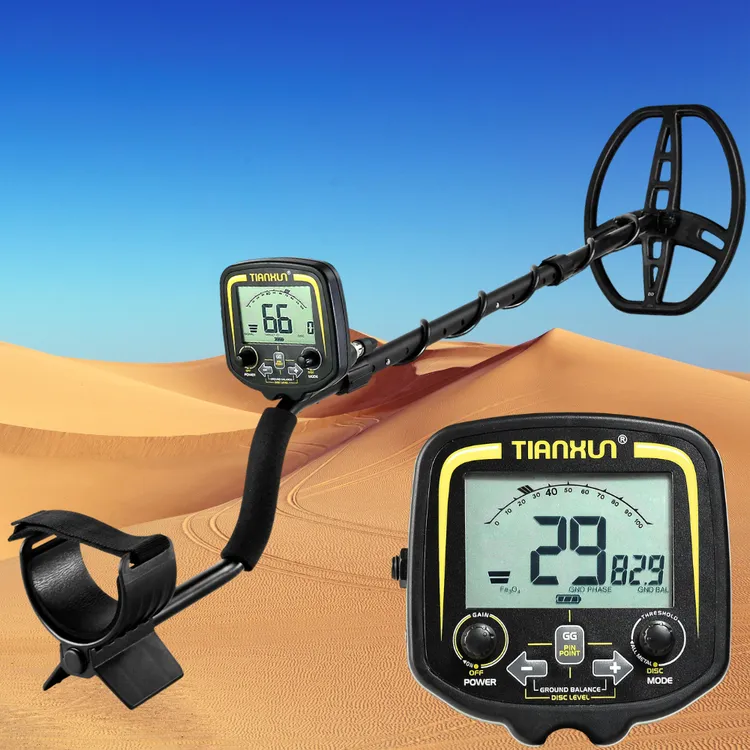 专业数值金属探宝探测仪地下深度定位考古寻宝仪新款探测器TX-850