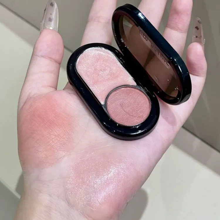 双色水光腮红搭配!心动韩系水光肌土豆泥细腻丝滑自然服帖好气色