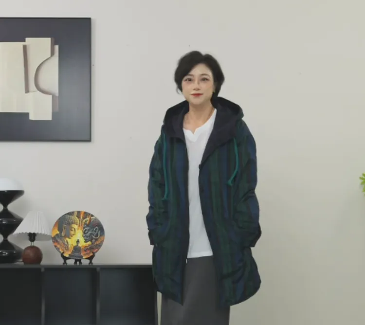【U.M】费城连帽中长两面穿风衣外套藏肉显瘦