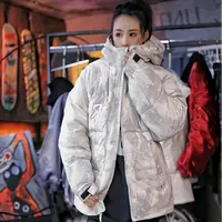 重磅羽绒服男女加厚保暖冬季潮牌白鸭绒外套情侣羽绒夹克
