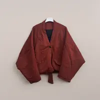 纯色棉服面包服独特小众个性设计上衣秋冬保暖袄外套2025爆款女装