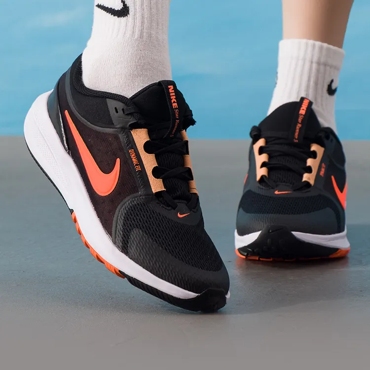 耐克女鞋2025新款秋季运动鞋Star Runner 5缓震透气跑步鞋 HF7004