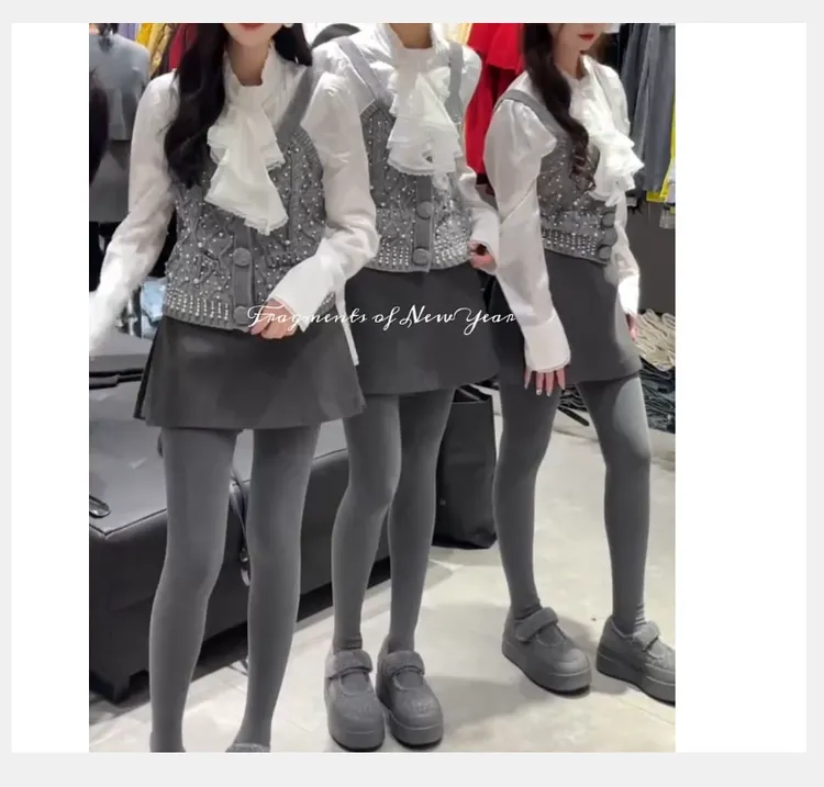 2024冬季新款时尚女装网红高级感休闲爆款洋气上衣裙子珍R7