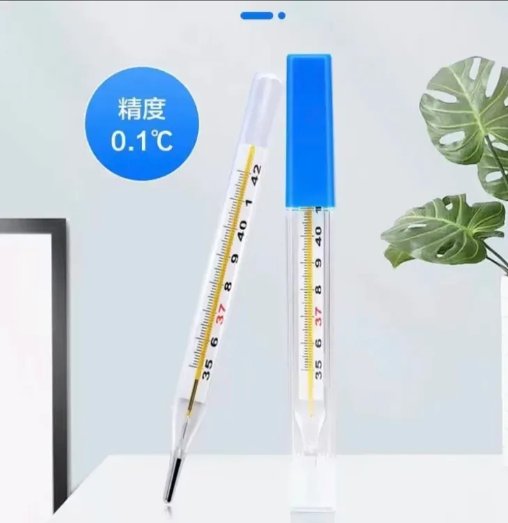 水银体温计家用温度计测人精准测量工具成人探热针腋下式