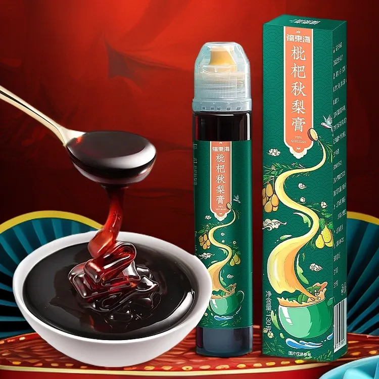 福东海 枇杷秋梨膏130g/盒 儿童肺止化成人咳痰清润枇把膏 泡水喝