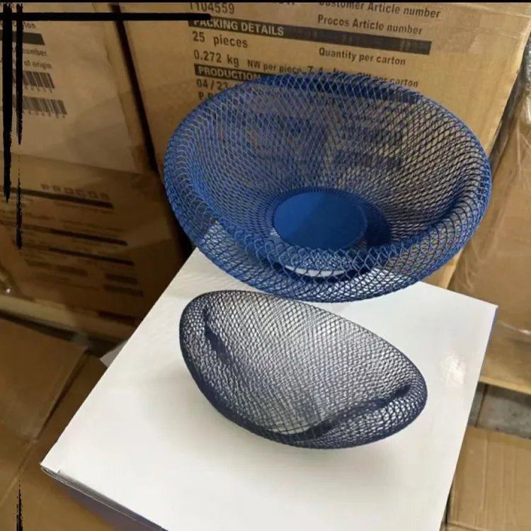 西班牙艺术篮子水果篮零食篮子W