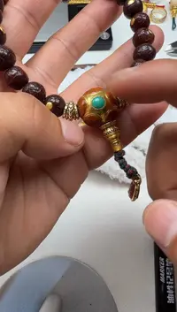 手串菩提未镶嵌木带宝