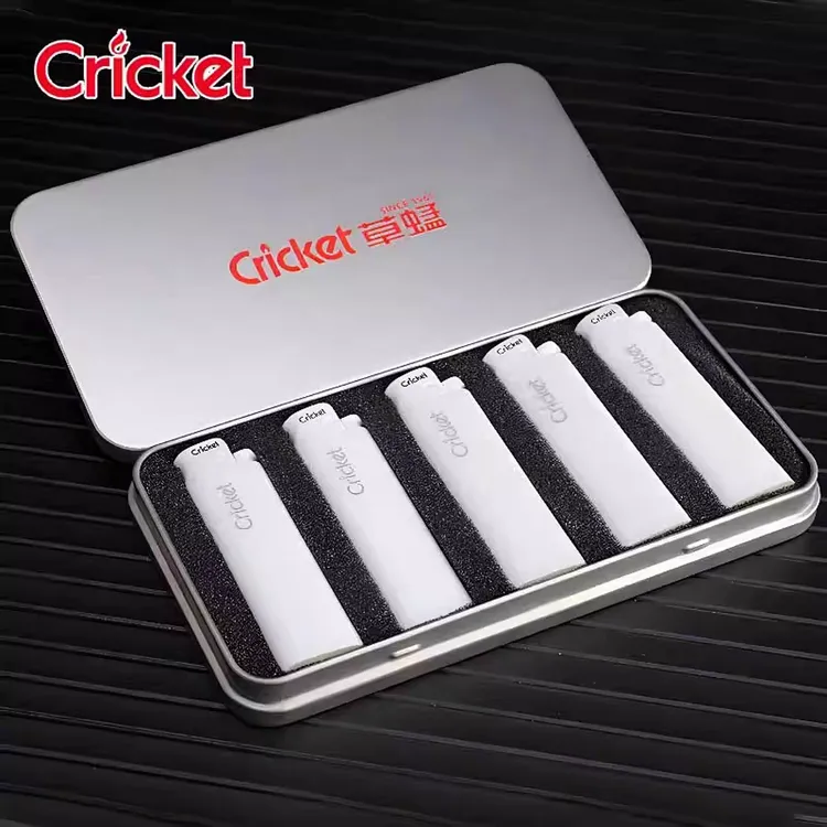 正品进口Cricket草蜢打火机砂轮点火个性创意送男女友高档礼品物