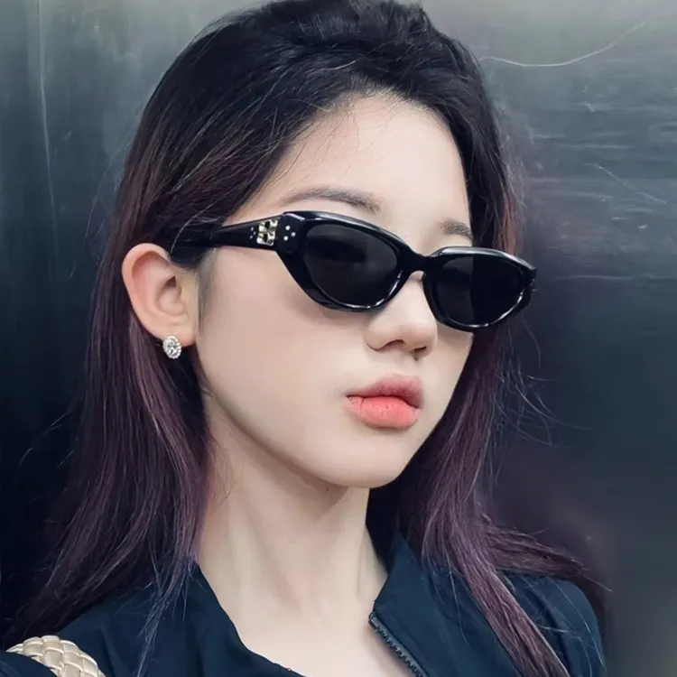 【9170】新款猫眼墨镜女明星同款方脸显瘦防紫外线防晒太阳镜