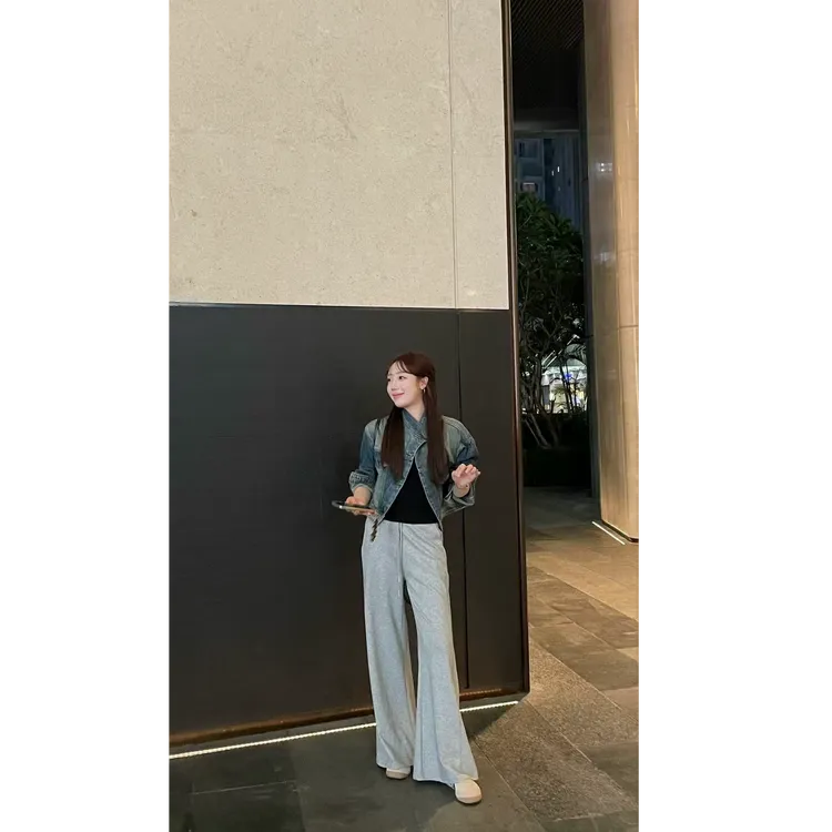 YPP！【时髦雅痞】复古立领百搭牛仔外套宽松显瘦百搭夹克