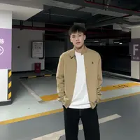 2025春秋美式保罗小马标夹克硬汉复古风三防户外行政棉服夹克外套