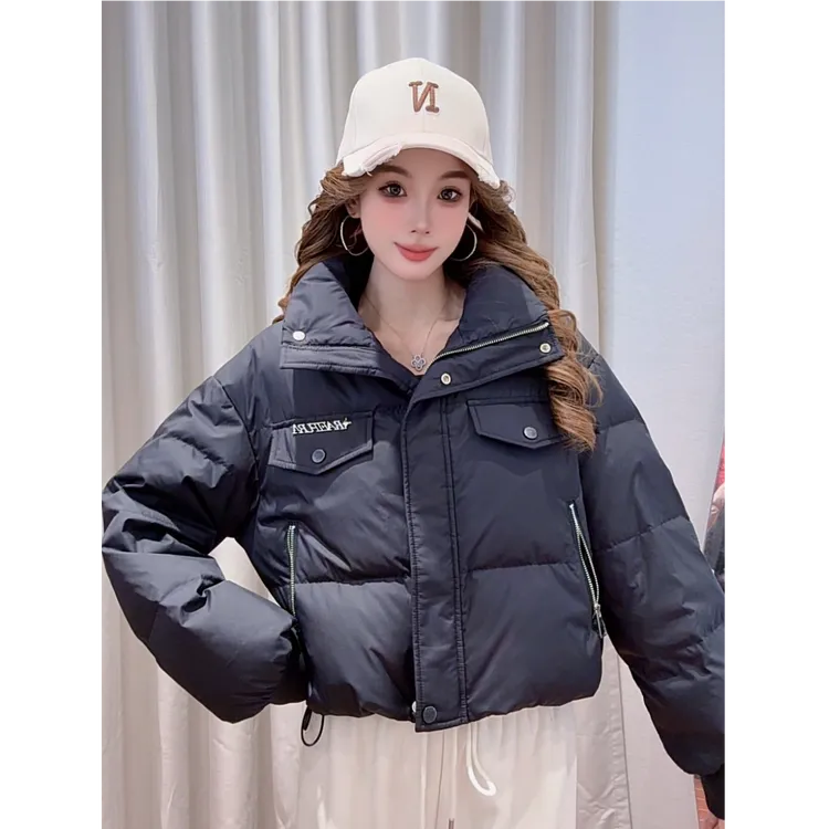 IEF/爱依服2025冬季新款韩版简约休闲通勤百搭白鸭绒保暖羽绒外套