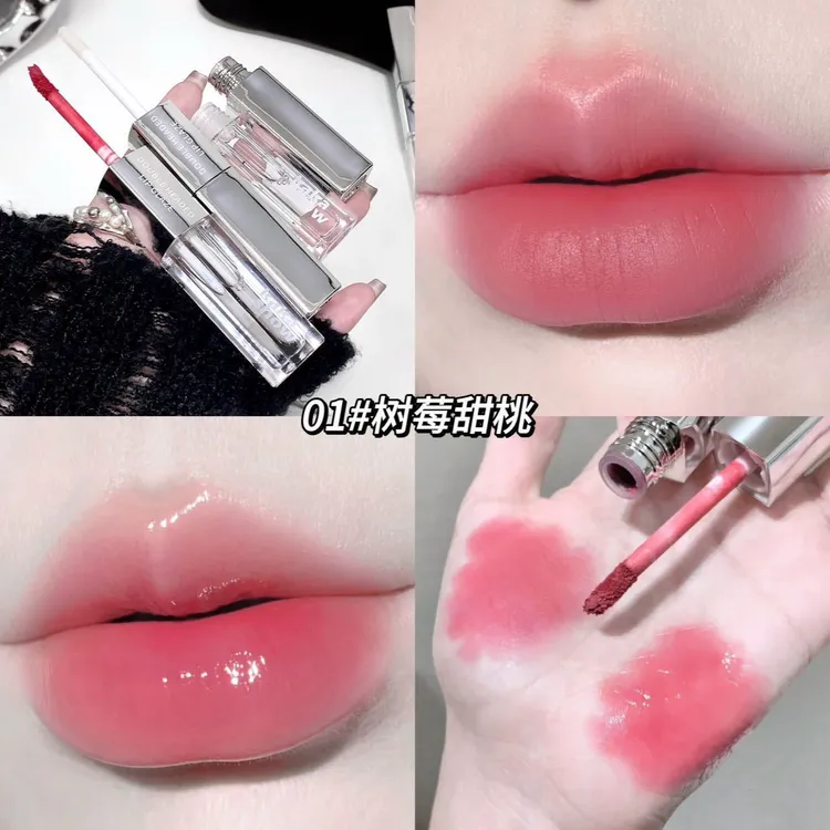 【猫猫专属】kakashow 双效双头唇釉多色一体盘学生初学者