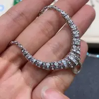 【福公子珠宝】天然钻石项链18K金镶嵌 -262-多样性一件发货