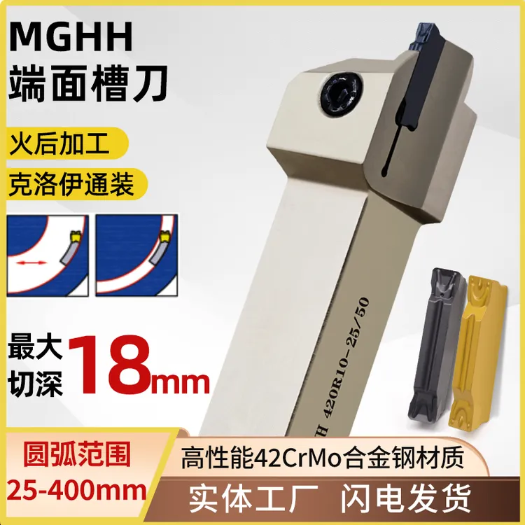 端面切槽刀杆MGHH数控大切深18mm平面圆弧外割刀MGMN克洛伊